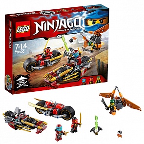 Lego Ninjago. Погоня на мотоциклах (Lego, 70600-L)